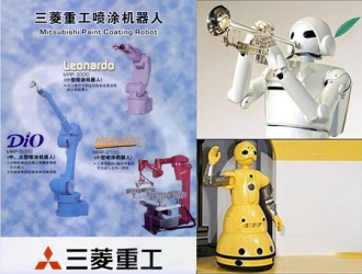 三菱噴涂機器人春節(jié)不打烊，海藍機電道一聲：新春快樂！